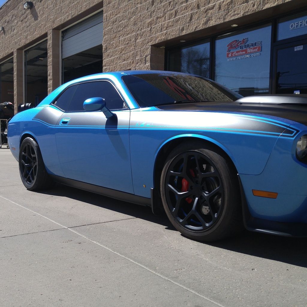 challenger on 26 inch rims